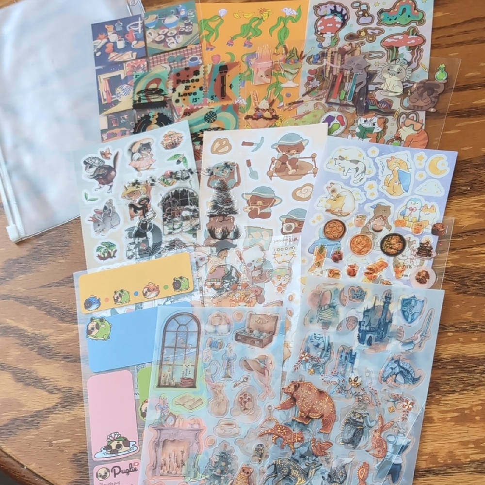 stickii club sticker sheets